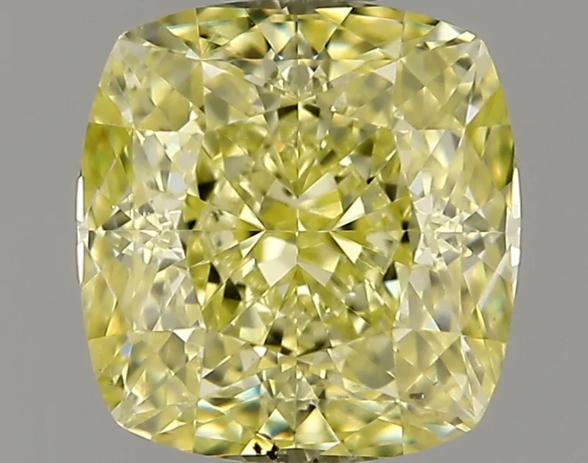 Cushion Brilliant 1.22 Yellow SI1 FNT
