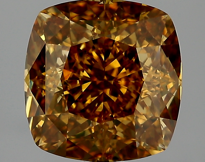 Cushion Brilliant 2.73 Yellow VS2 FNT