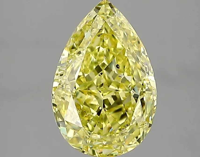 Pear 2.05 Yellow SI2 FNT