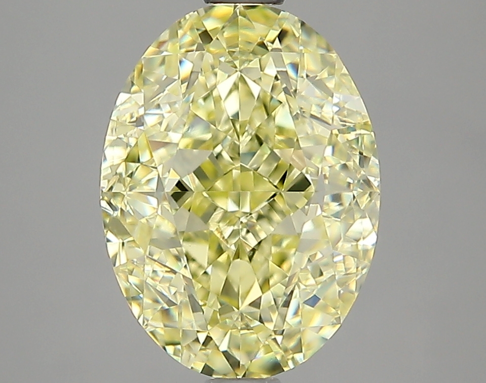 Oval 3.05 Yellow VVS2 FNT