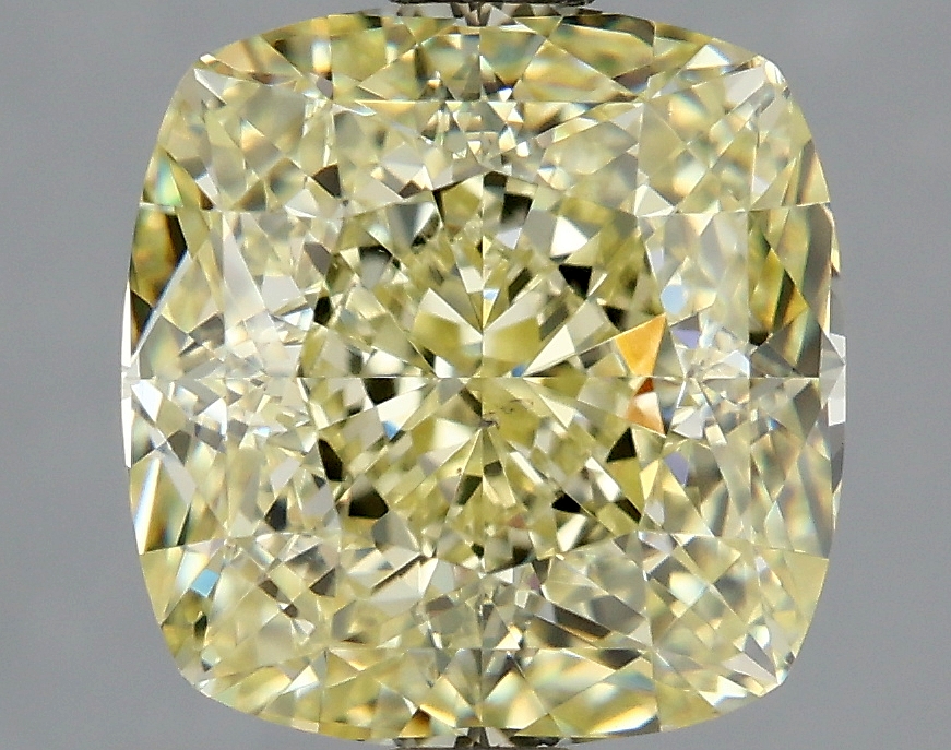 Cushion Brilliant 2.53 Yellow VS2 NON