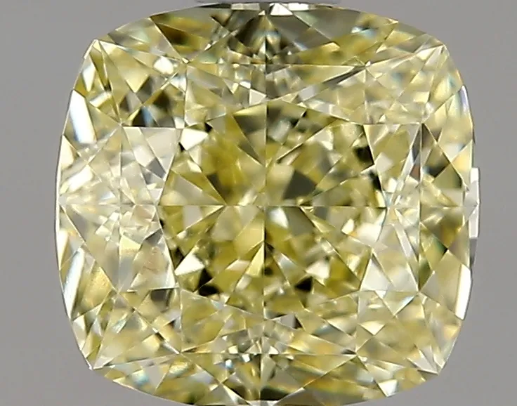 Cushion Brilliant 1.23 Blue VVS1 NON