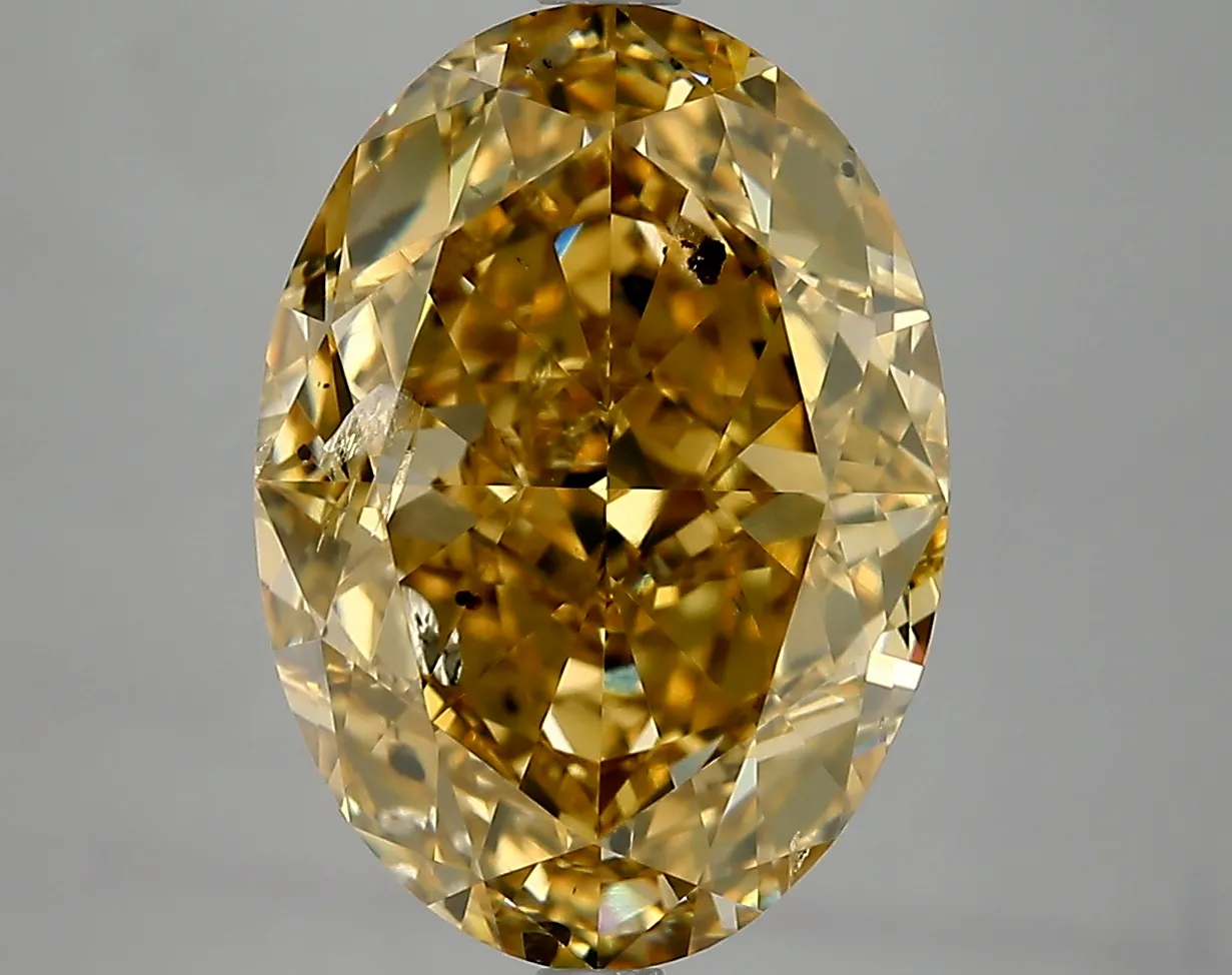 Oval 7.09 Orange SI2 SLT