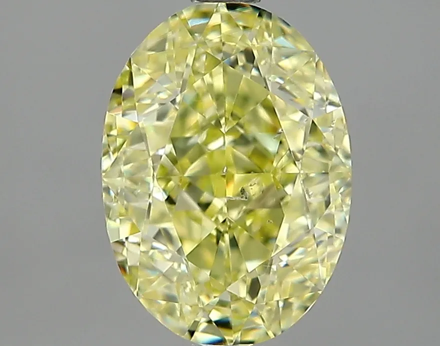 Oval 2.04 Yellow SI2 FNT