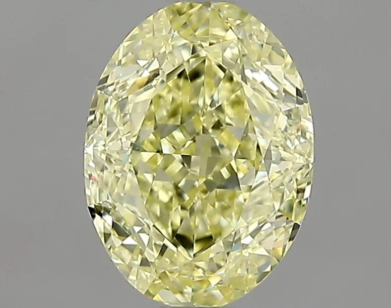 Oval 1.21 Yellow VVS2 NON
