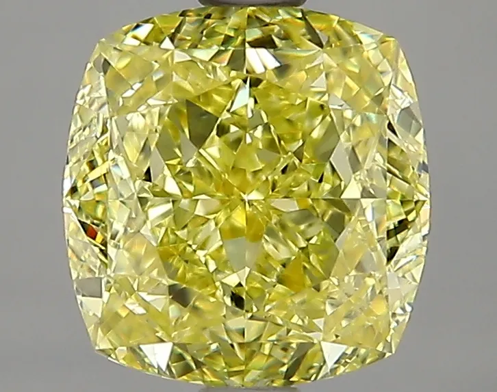 Cushion Brilliant 2.85 Yellow SI1 NON