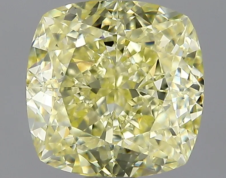 Cushion Brilliant 2.02 Yellow SI2 NON