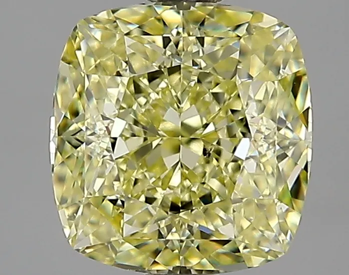 Cushion Brilliant 2.35 Yellow SI1 FNT