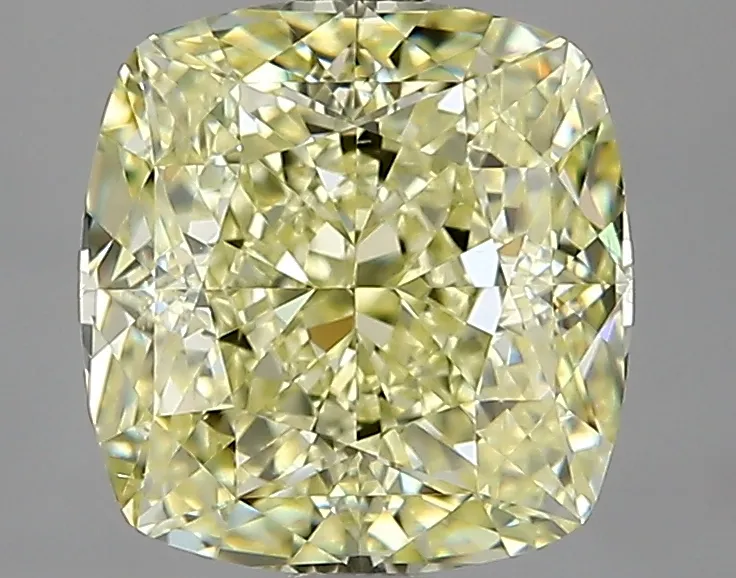 Cushion Brilliant 3.05 Yellow VS2 NON