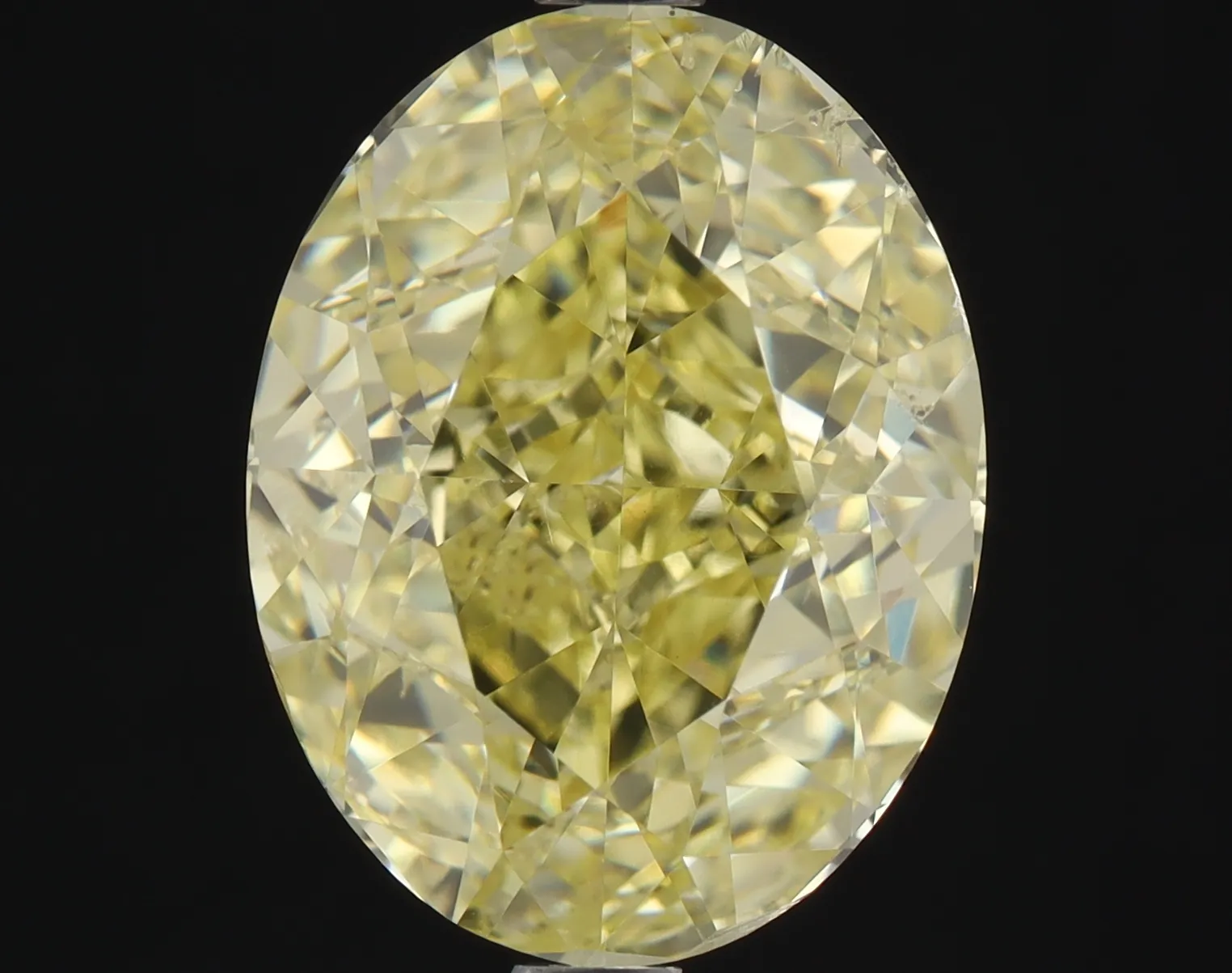 Oval 3.01 Yellow SI2 MED