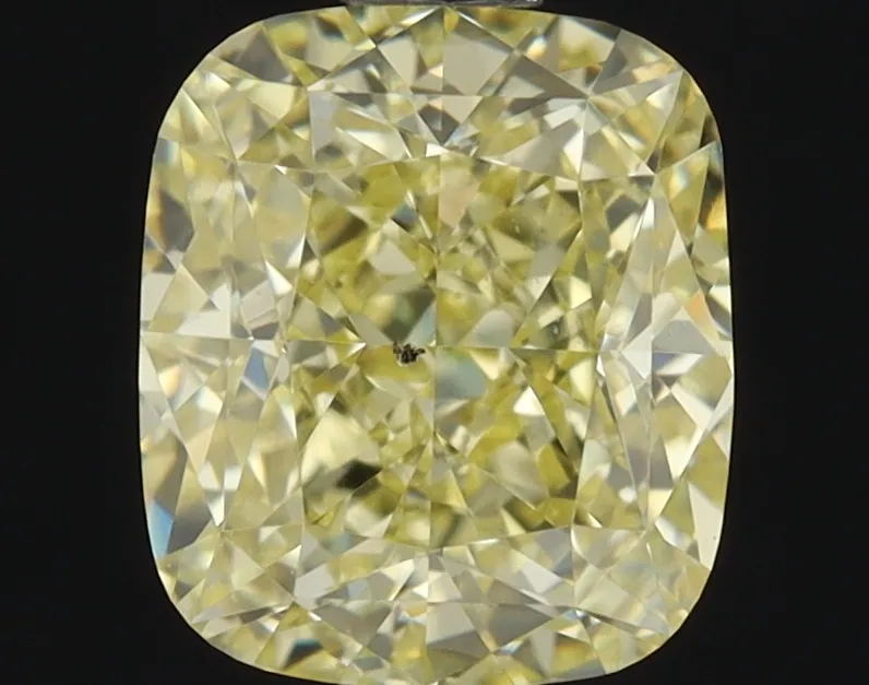 Cushion Brilliant 1.12 Yellow SI1 MED