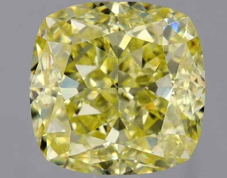 Cushion Brilliant 2.02 Yellow VVS1 STG