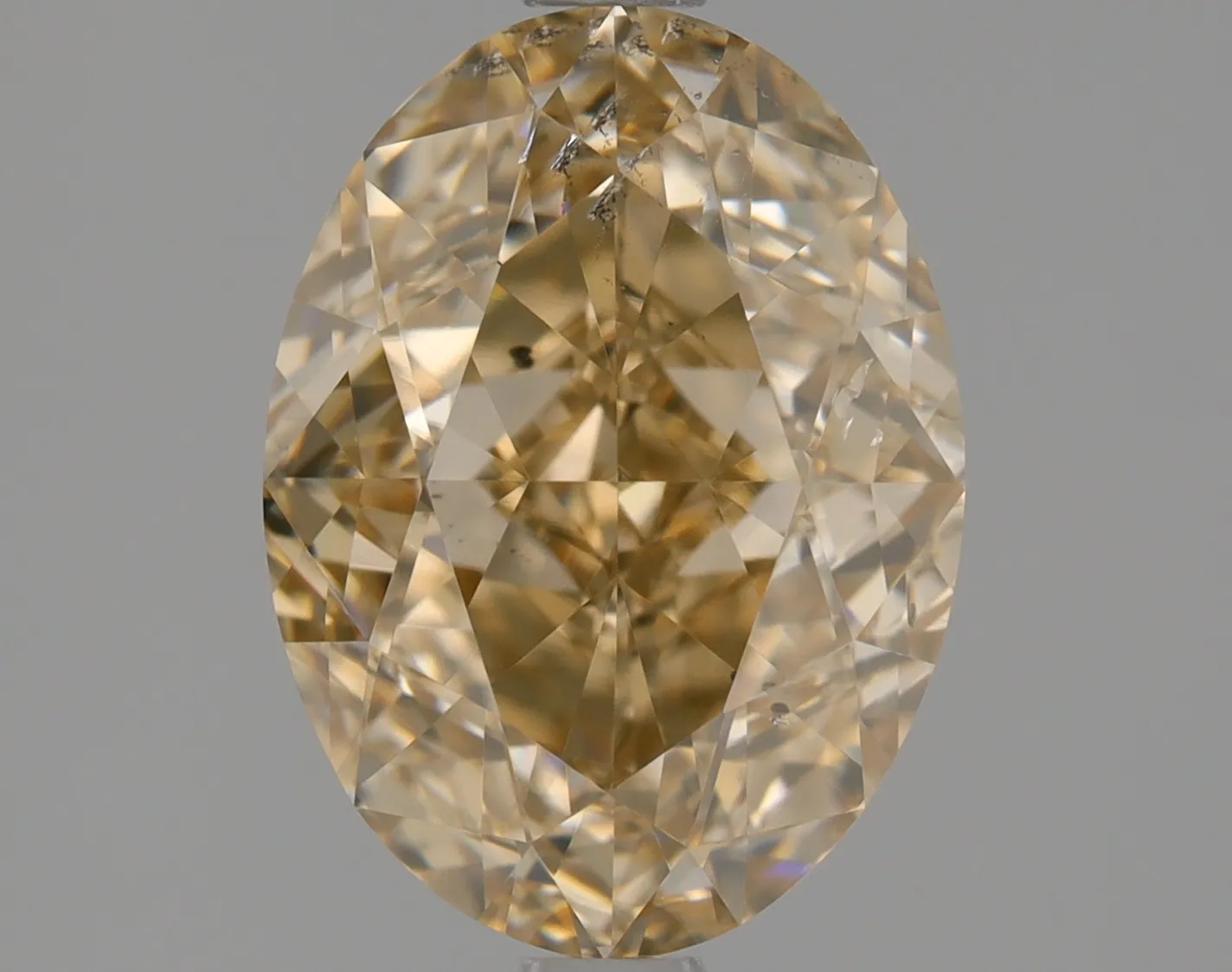 Oval 2.3 Yellow SI2 FNT