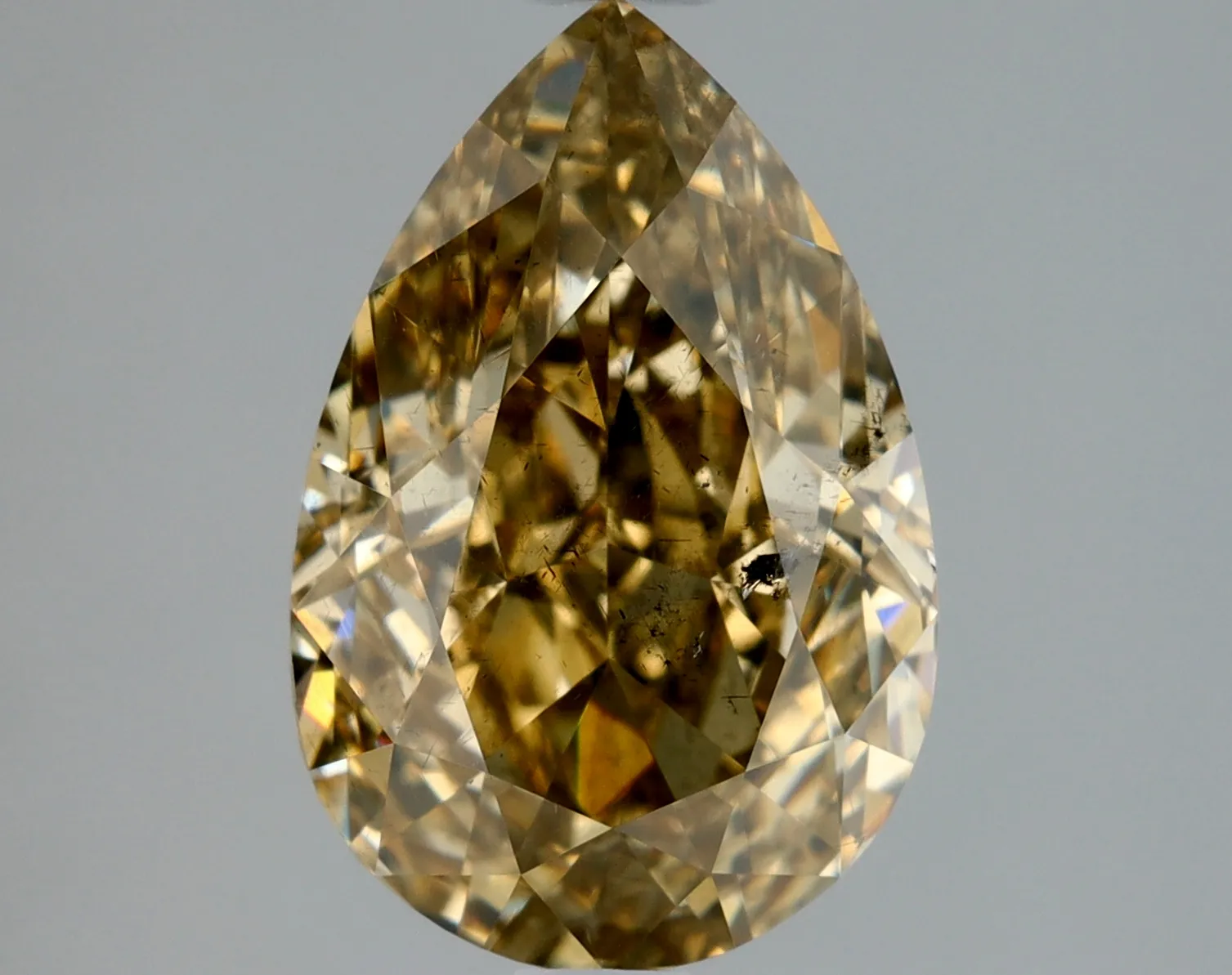 Pear 2.29 Yellow SI2 NON