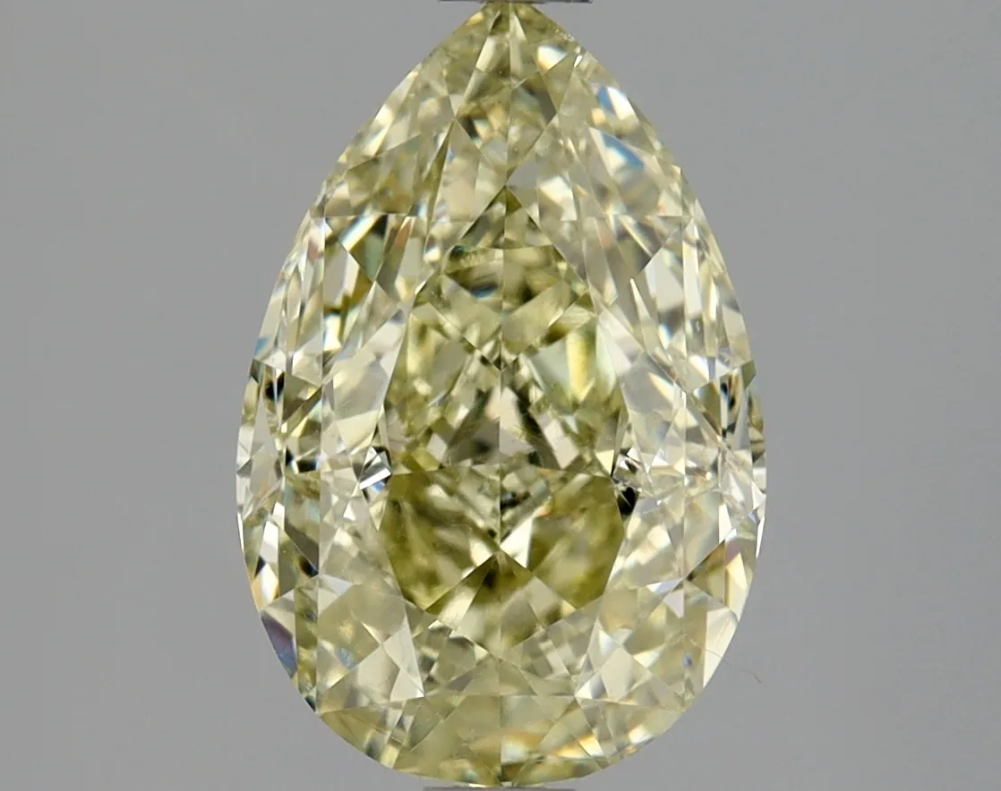 Pear 2.06 Yellow SI2 FNT