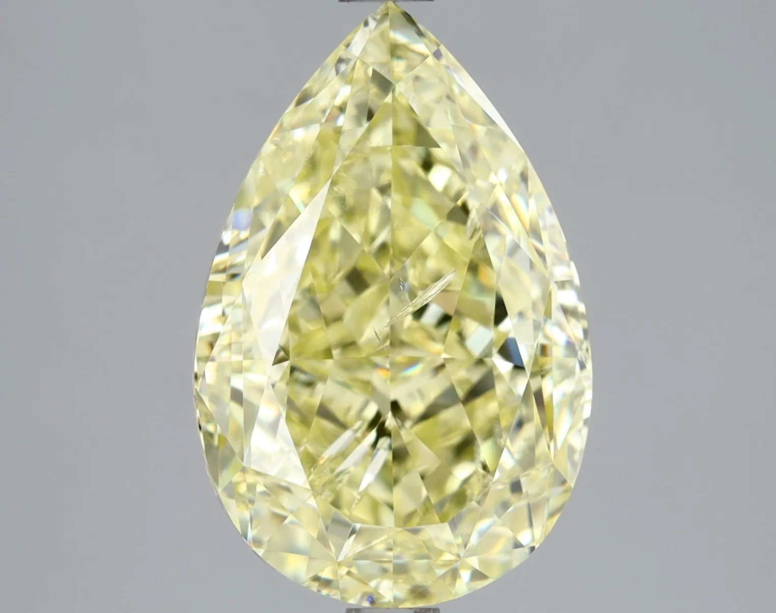 Pear 4.05 Yellow SI2 NON