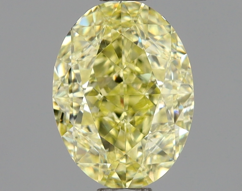 Oval 1.18 Yellow VVS1 NON