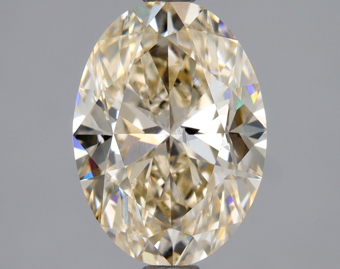 Oval 2.01 Brown SI2 STG