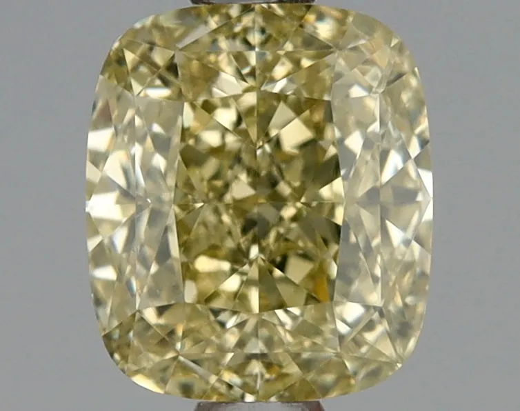 Cushion Brilliant 1.21 Yellow VS2 FNT